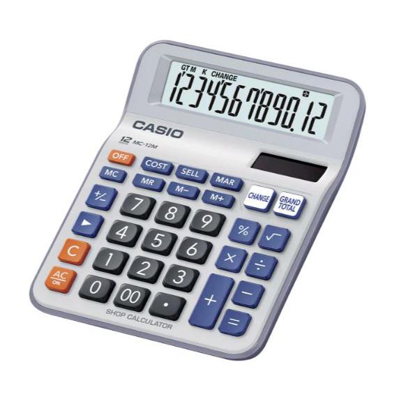 Casio Calculator 12 Digits MC-12M