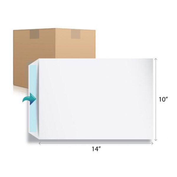 White Envelope 10 x 14 Inch (Pack of 250)