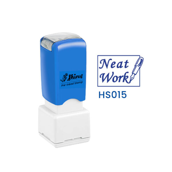 Shiny OA Pre Inked Teacher Stamp Neat Work HS15