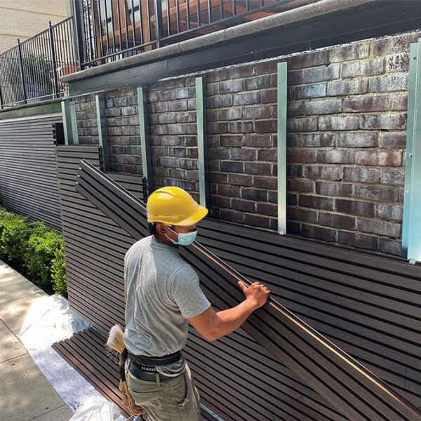 Fluted Panel Installation